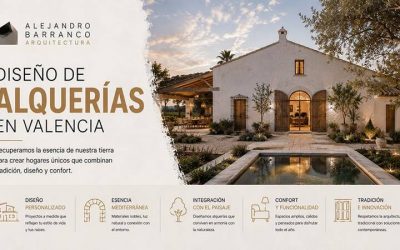 Diseño de alquerías en Valencia