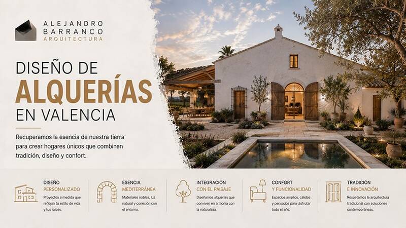diseño de alquerias en valencia