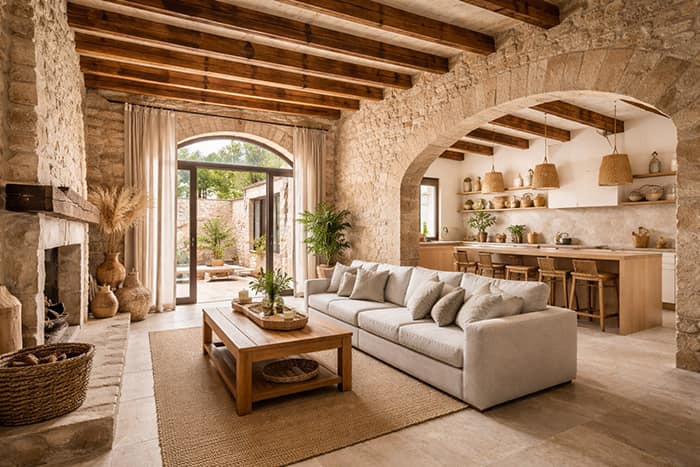 casa rustica reformada con encanto