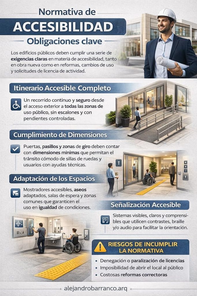 Normativa de accesibilidad en edificios públicos obligaciones clave Normativa de accesibilidad en edificios públicos obligaciones clave