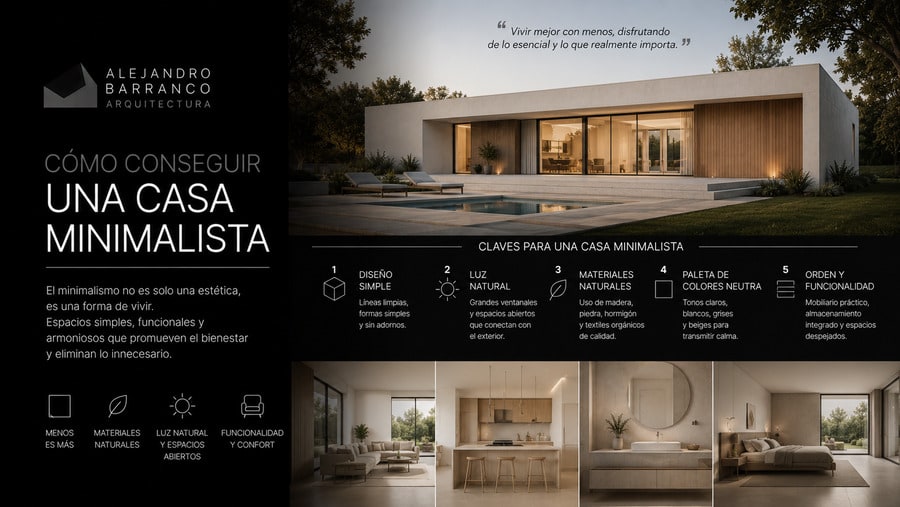 ¿Qué es una casa minimalista y como conseguirla?