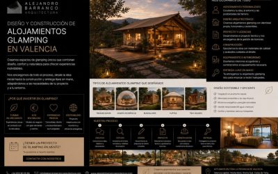 Construcción de alojamientos turísticos y glamping en Valencia