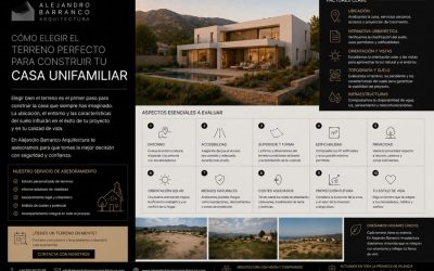 ¿Cómo elegir el terreno para construir una casa unifamiliar?