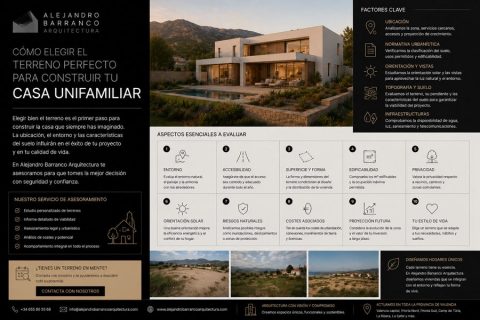 construir casas unifamiliar terreno