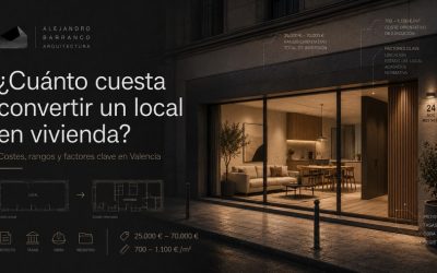 ¿Cuánto cuesta convertir un local en vivienda en Valencia?