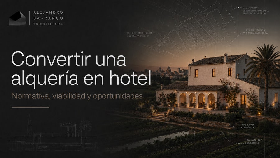 convertir una alqueria en hotel