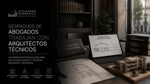 despachos de abogados y arquitectos trabajan juntos