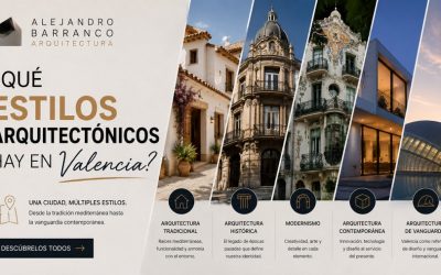 ¿Qué estilos arquitectónicos hay en Valencia?