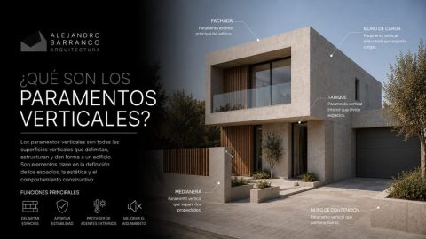 paramentos verticales
