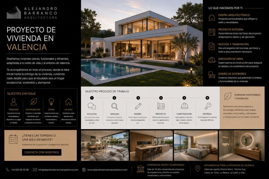 Proyecto de vivienda en valencia