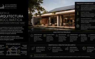 ¿Qué es la arquitectura bioclimática y que características tiene?