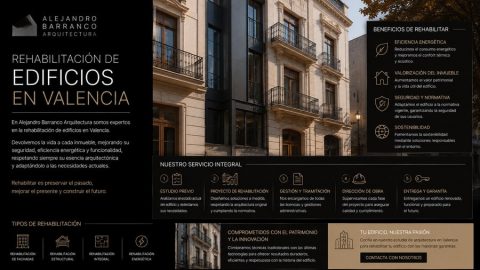 rehabilitacion de edificios en valencia