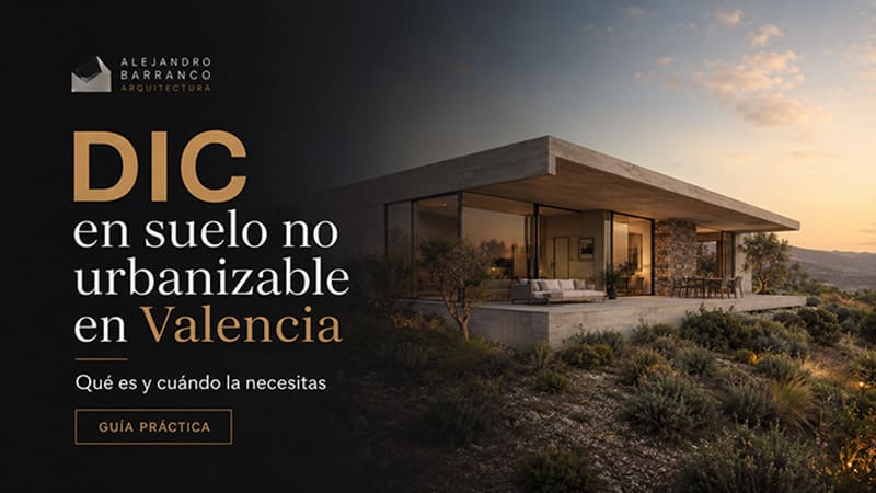 tramite dic valencia urbanizable arquitecto