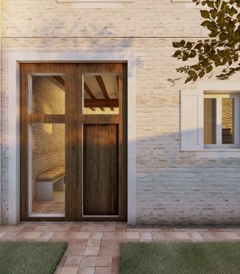 ALQUERIA LA HUERTA EXT rehabilitación alquería en valencia diseño