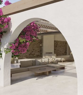 CASA ENTRE VIÑEDOS EXTERIOR 1 estilo tradicional arquitectura