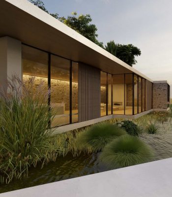 CASA REFUGIO EXT1 Diseño de casa de lujo vistas al mar